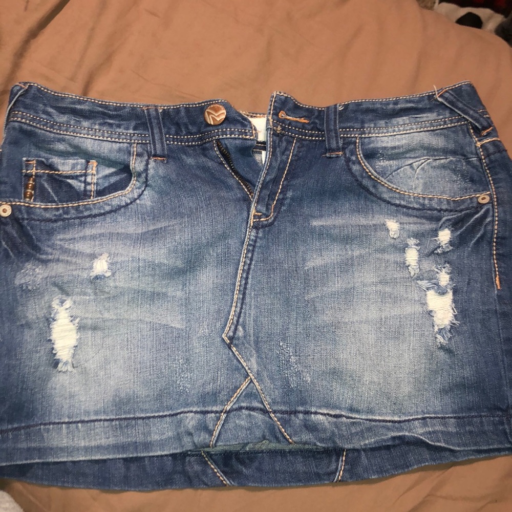 Jean skirt